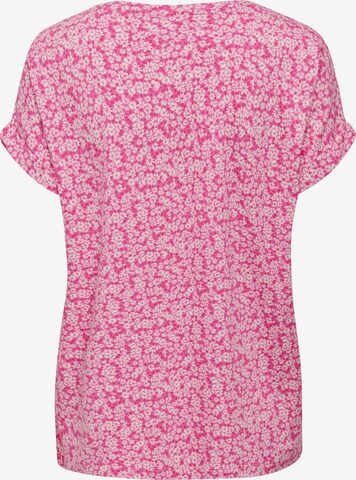 ONLY T-shirt 'MOSTER' i rosa