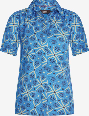 Camicia da donna 'Lost Baggage' di 4funkyflavours in blu: frontale