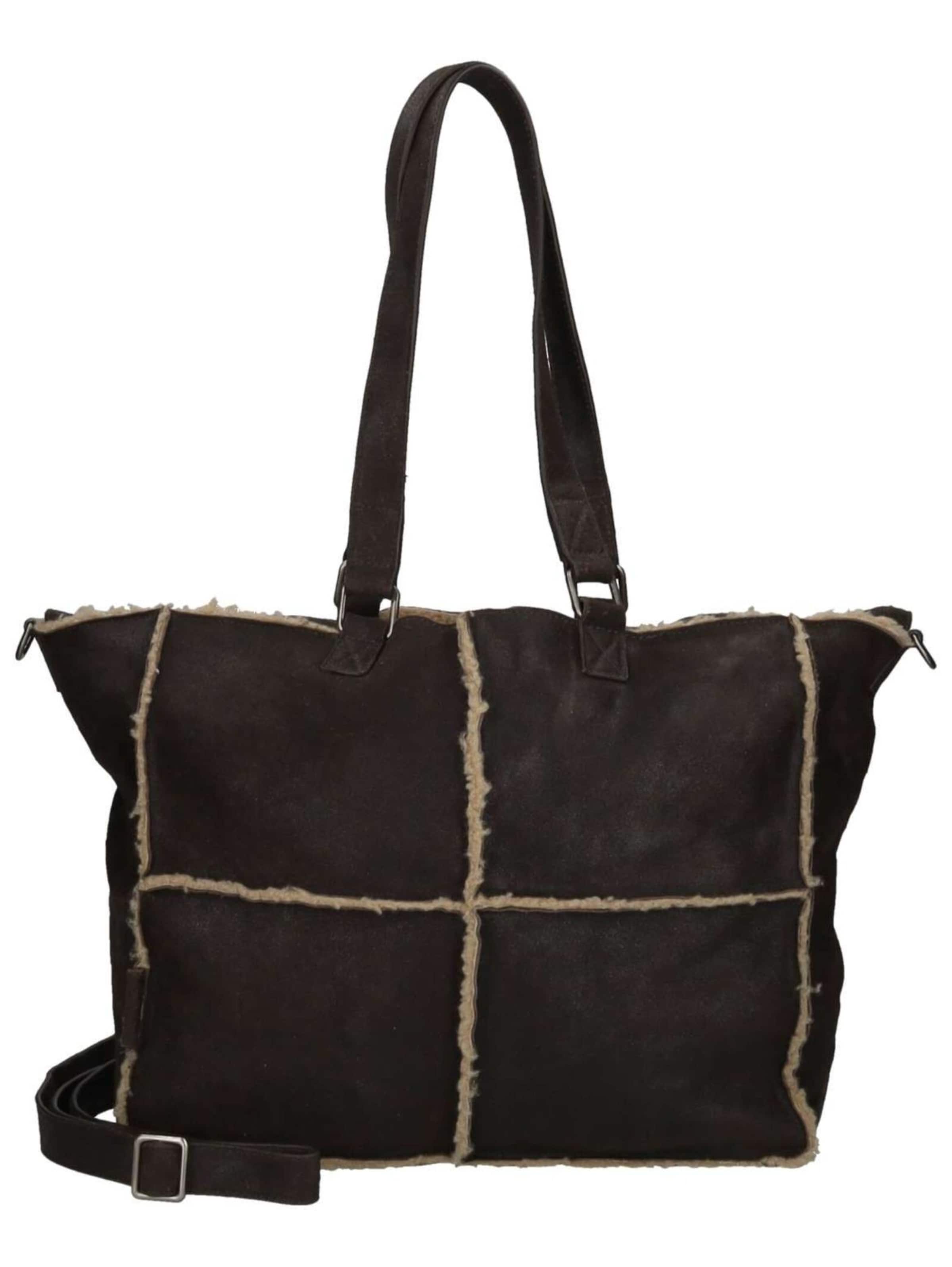 Cabas Burkely en marron : devant