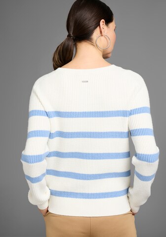 HECHTER PARIS Strickjacke 'Fashion' in Weiß