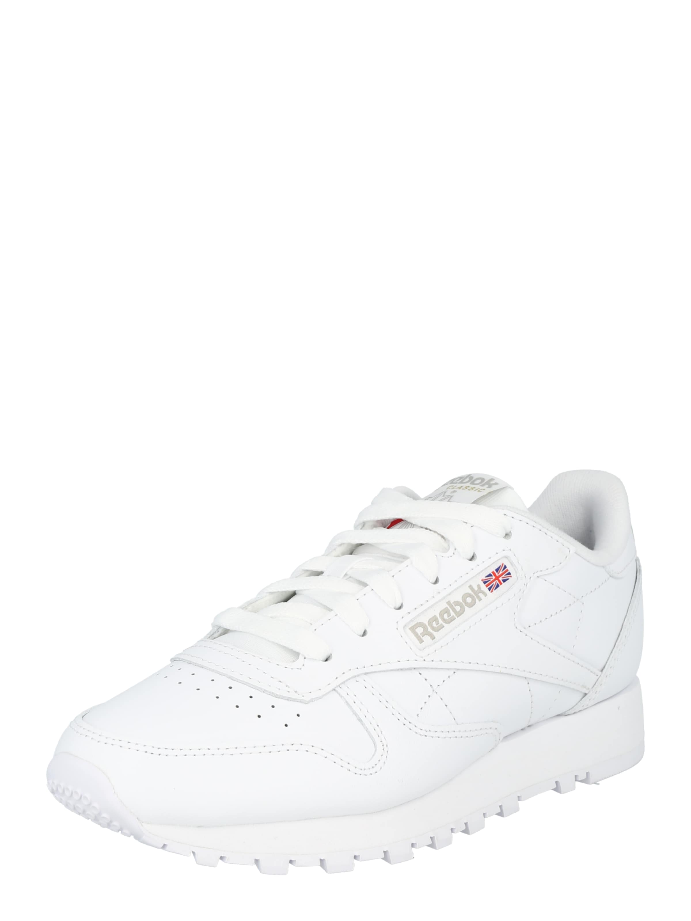 Sneaker bassa 'Classic' di Reebok in bianco: frontale