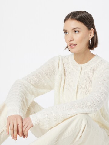 Moves Knit cardigan in White