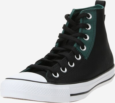 CONVERSE Baskets hautes 'CHUCK TAYLOR ALL STAR' en émeraude / noir / blanc, Vue avec produit