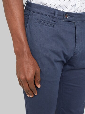 Slimfit Pantaloni chino di bugatti in blu