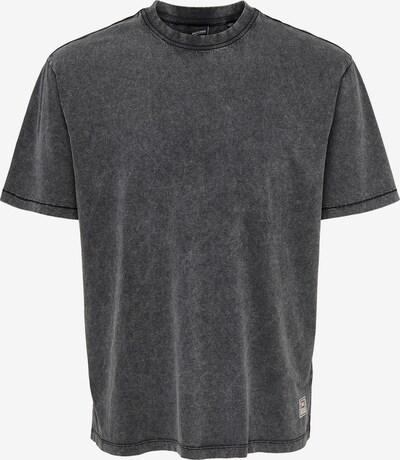 Only & Sons T-Shirt 'RON' in schwarz, Produktansicht