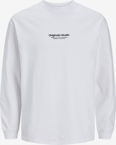 JACK & JONES Bluser & t-shirts 'Vesterbro' i sort / hvid, Produktvisning