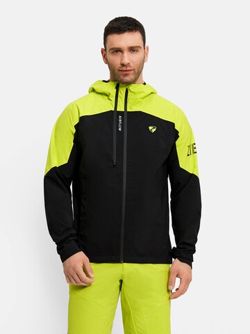 ZIENER Performance Jacket 'Nemil-Z' in Yellow: front
