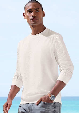 balta JOHN DEVIN Marškinėliai: priekis