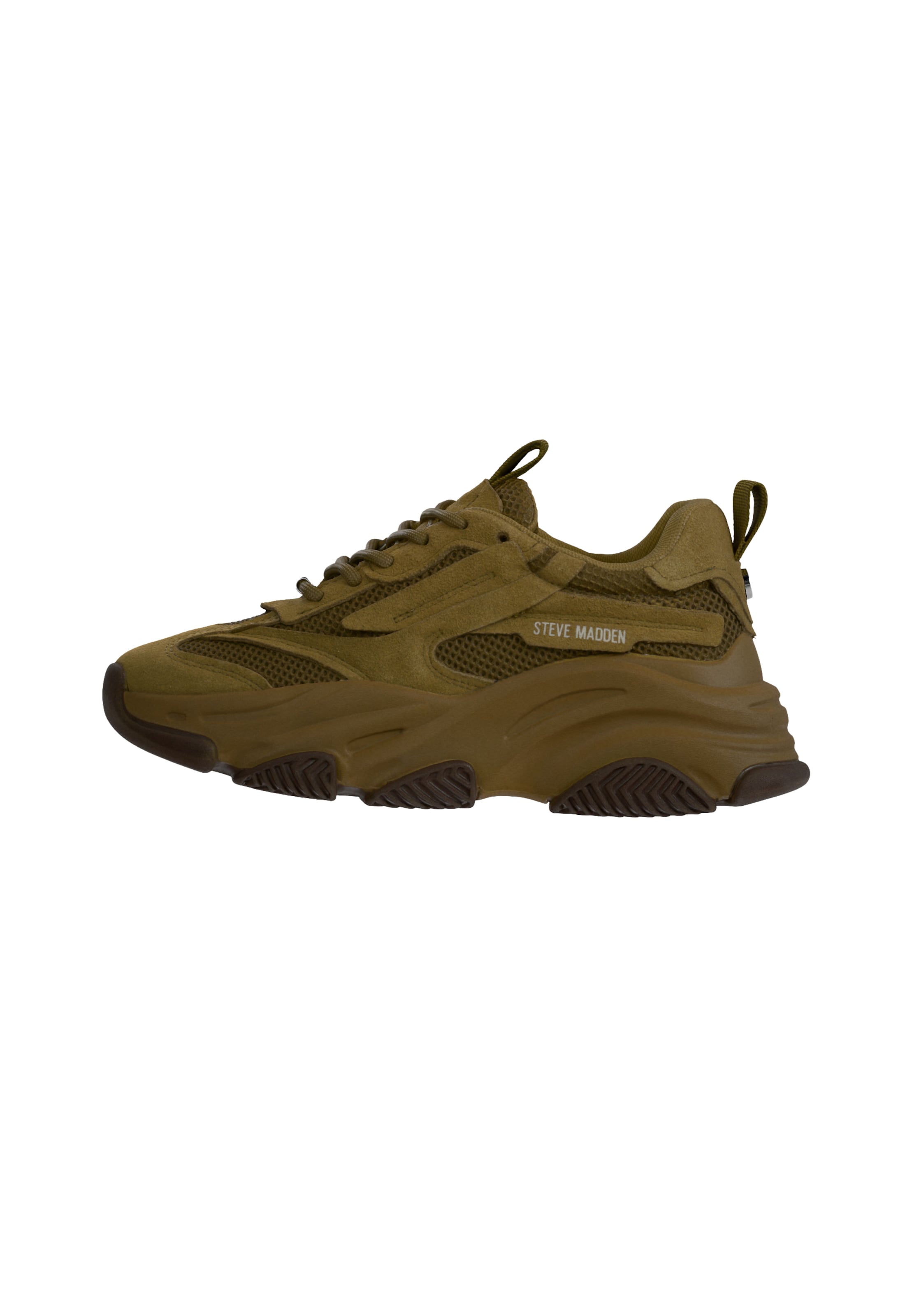 STEVE MADDEN Niske tenisice 'POSSESSION' veličine 36 u siva / maslinasta, Pregled proizvoda