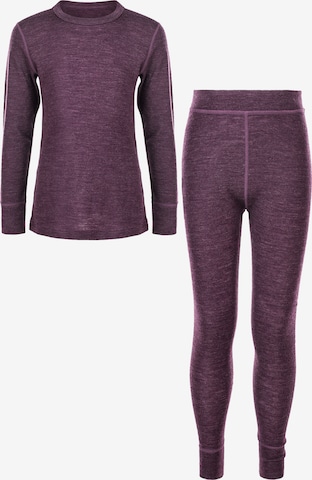 ZigZag Underwear Set 'WENDELL' in Purple: front
