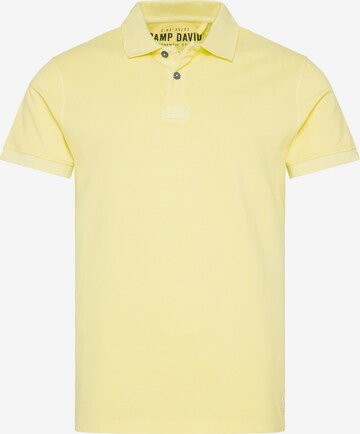 CAMP DAVID Shirt in Yellow: front