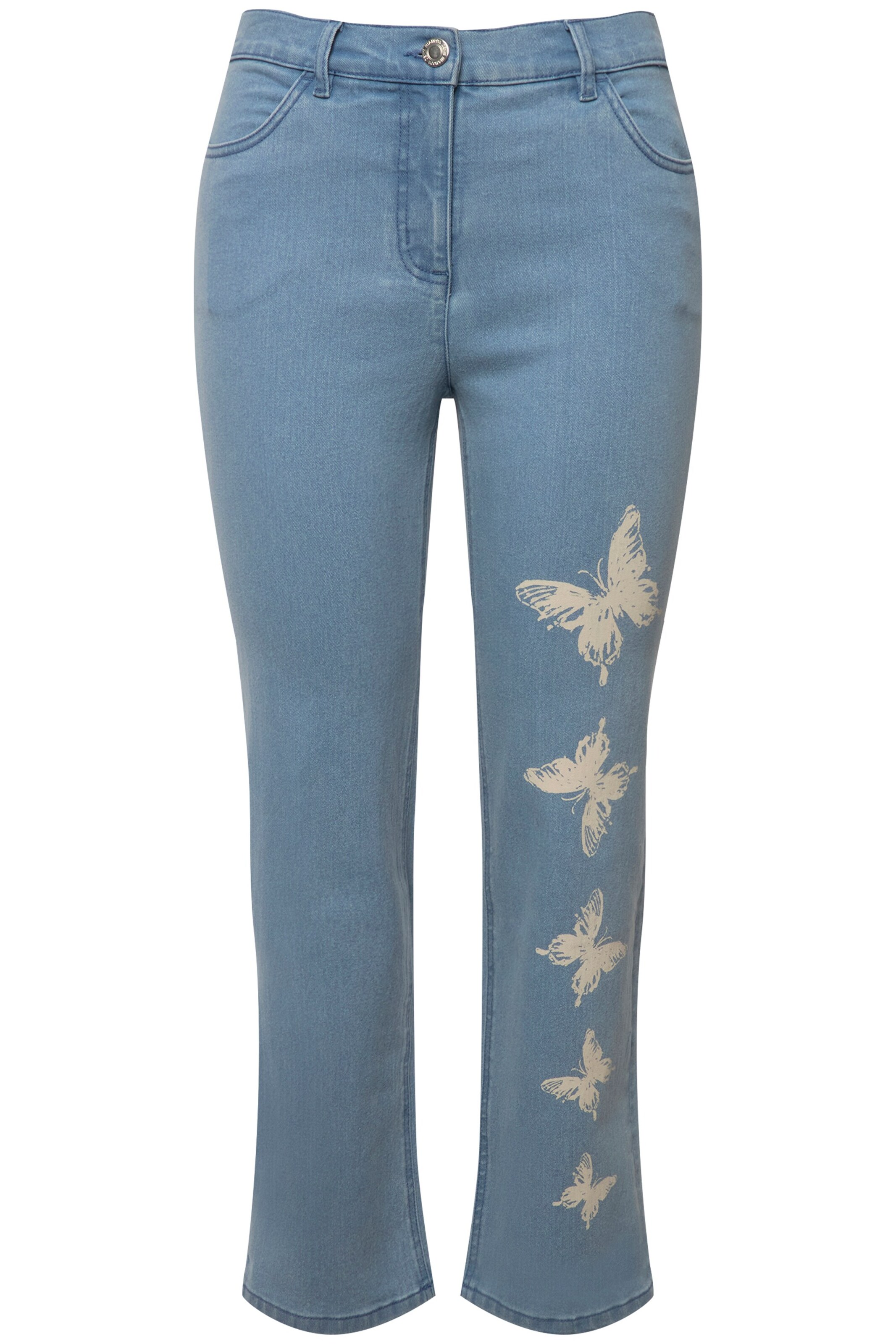 MIAMODA Regular Jeans in Blue: front