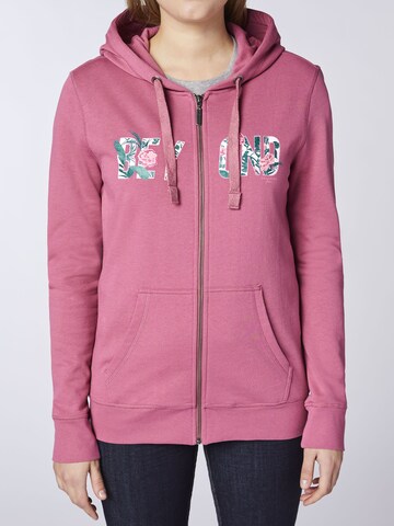 Oklahoma Jeans Sweatjacke in Pink