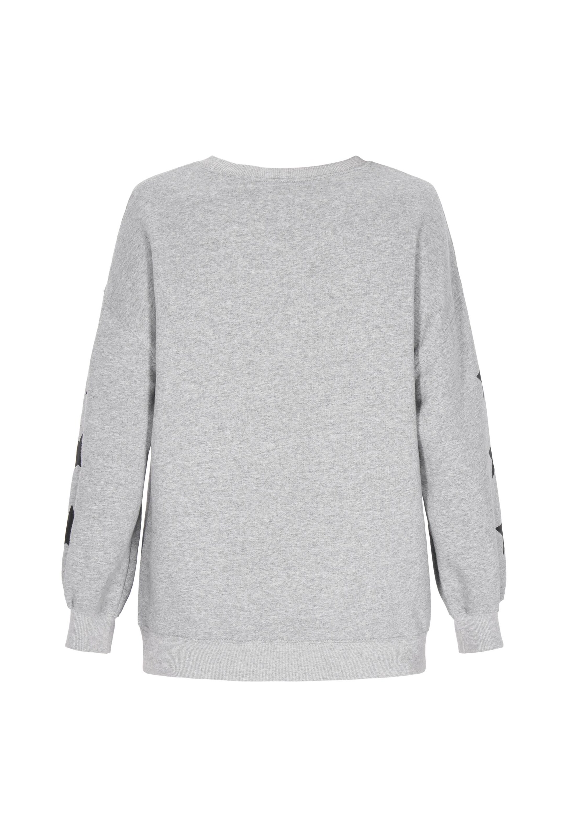 MIMO Sweatshirt 'Back To School' in Grijs