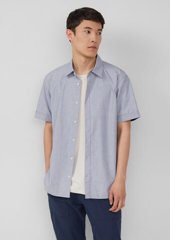 Coupe regular Chemise s.Oliver en bleu : devant