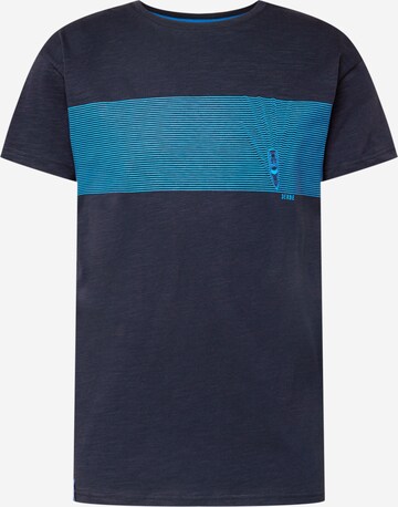 Derbe Shirt 'Kink' in Blauw: voorkant