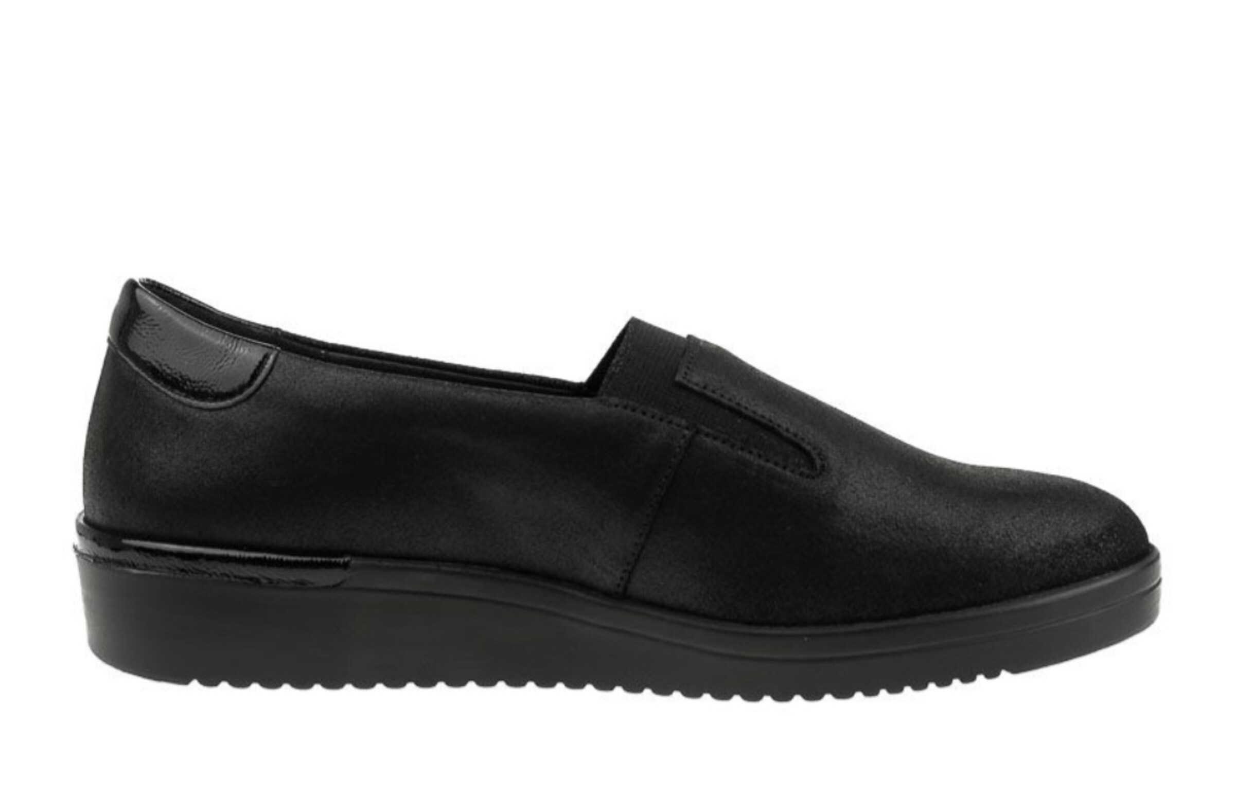 SOLIDUS Classic Flats in Black