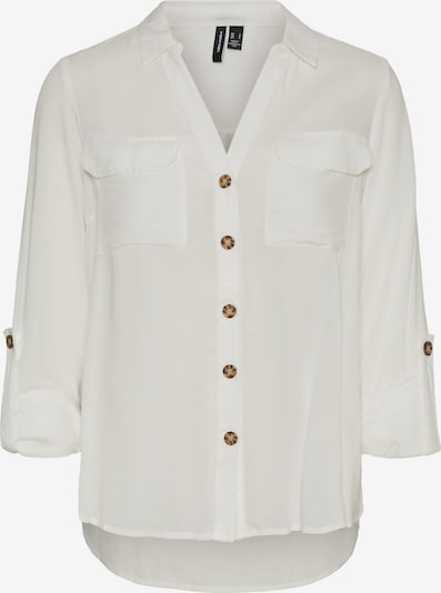 Vero Moda Tall Blusa 'Bumpy' em offwhite, Vista do produto