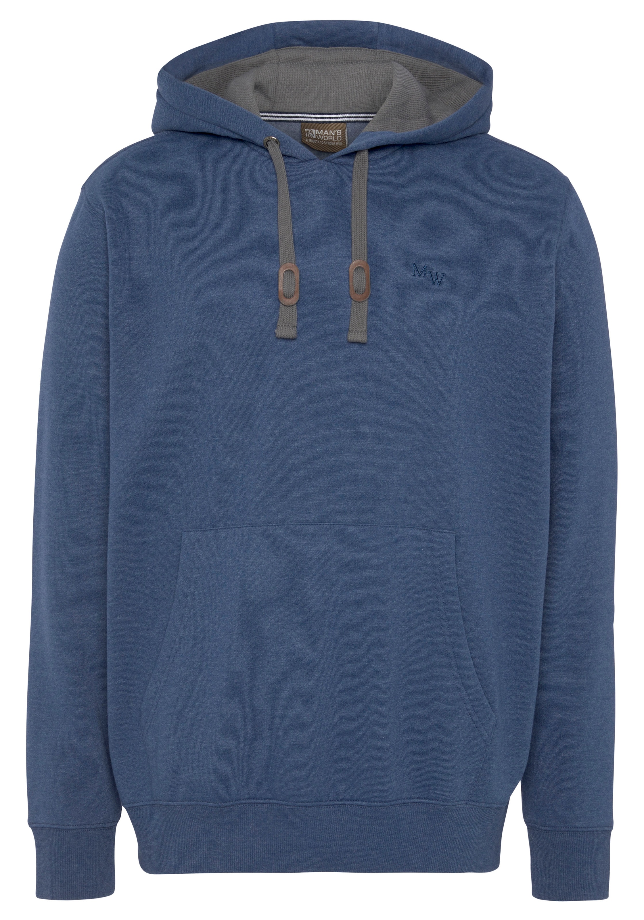 Man's World Sweatshirt in Blau: Vorderseite