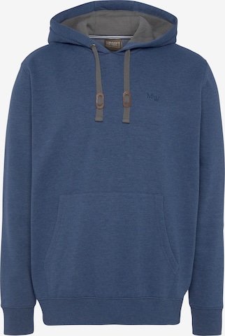 Man's World Sweatshirt in Blue: front