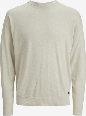 JACK & JONES Sweter 'ENERGY' w kolorze beżowy: przód