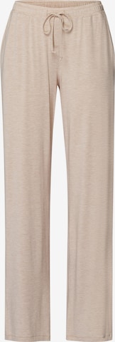 Pantalon de pyjama ' Natural Elegance ' Hanro en beige : devant