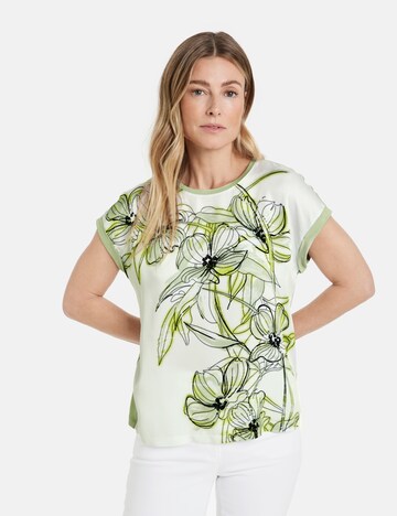 T-shirt GERRY WEBER en vert : devant