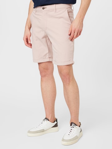 JACK & JONES Normální Chino kalhoty 'Fury' – pink: přední strana