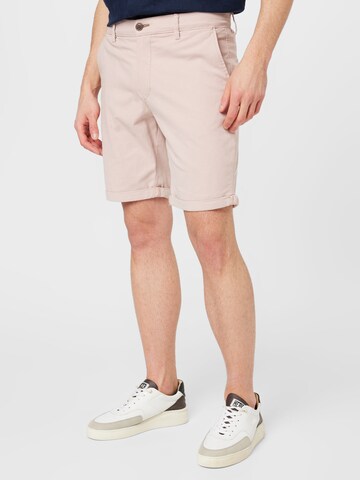 JACK & JONES Regular Chino Pants 'Fury' in Pink: front