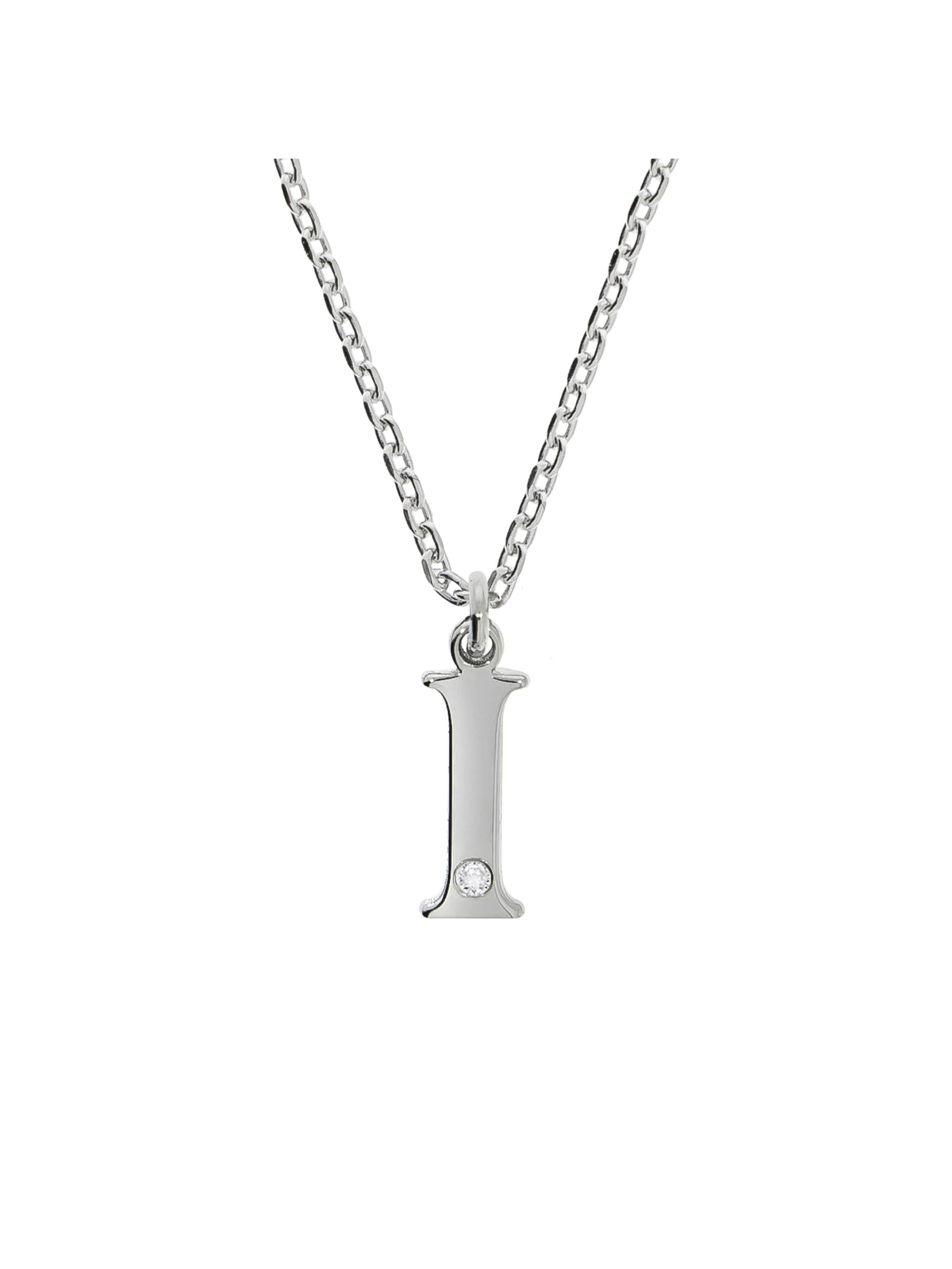 Diamonds by Ellen K. Necklace in White: front