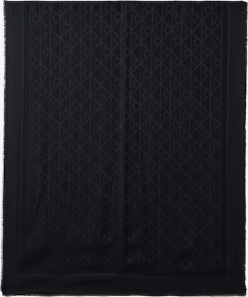 Calvin Klein - Chal en negro: frente