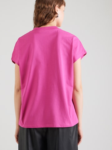 Karl Lagerfeld Μπλουζάκι σε ροζ: πίσω