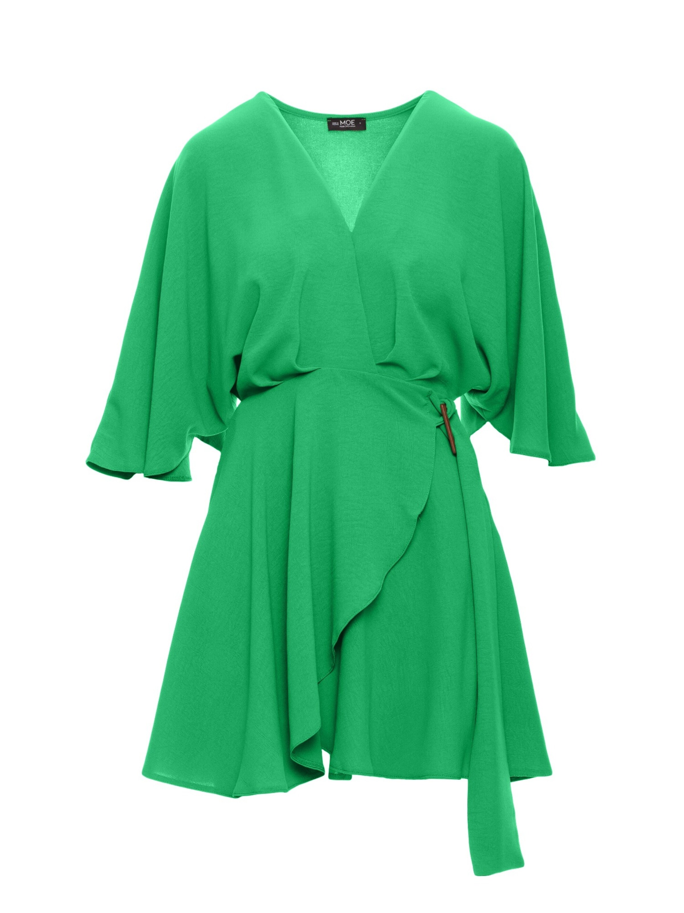 made of emotion Dress in Green: front