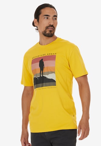 Whistler T-Shirt 'Vesper' in Gelb: predná strana