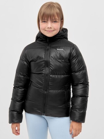 BENCH Winter Jacket in Black: front
