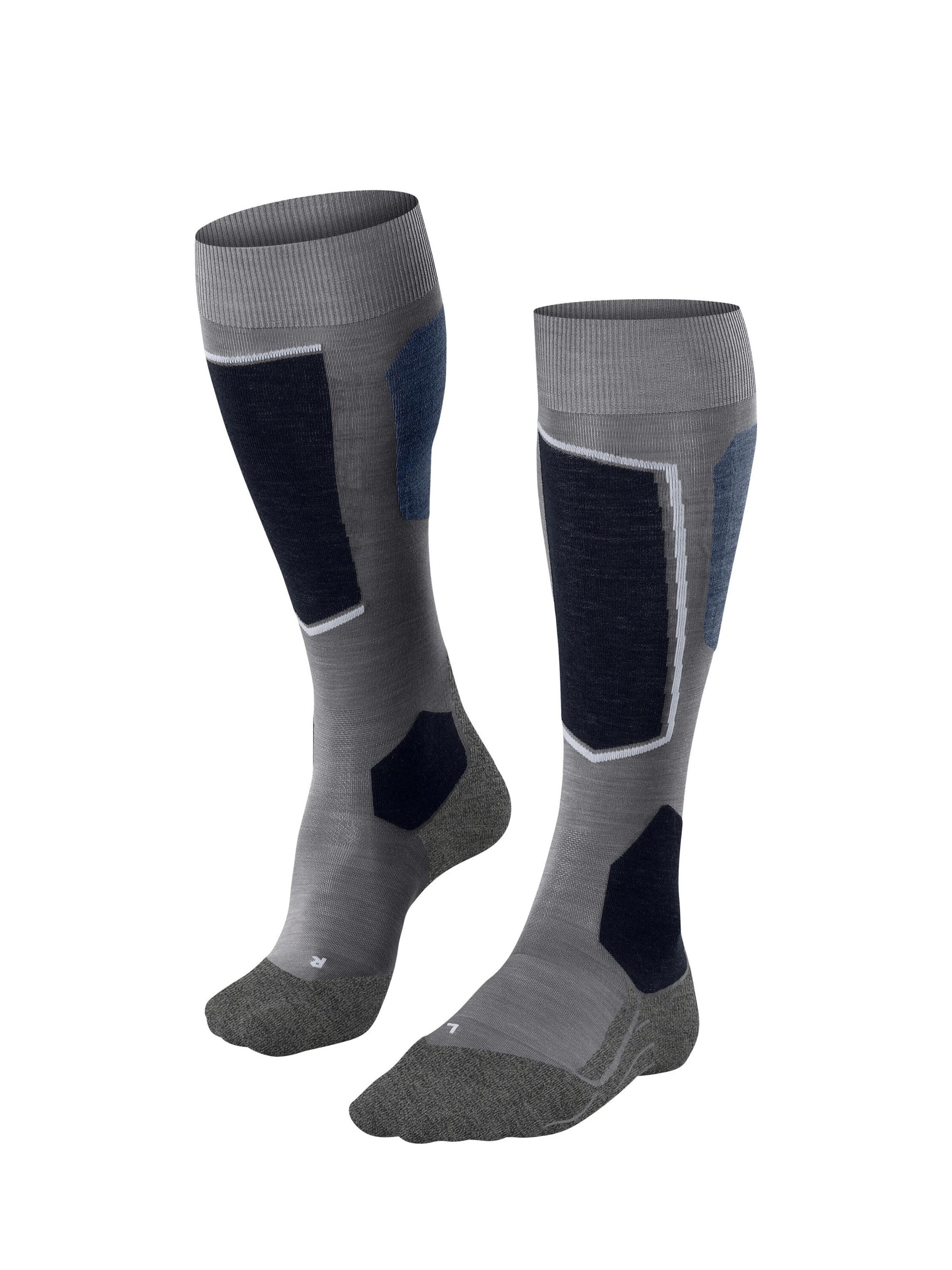 FALKE Athletic Socks 'SK6 Pro' in Grey: front