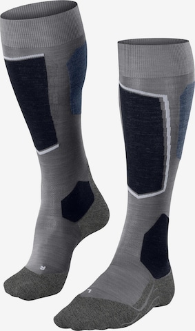 FALKE Athletic Socks 'SK6 Pro' in Grey: front