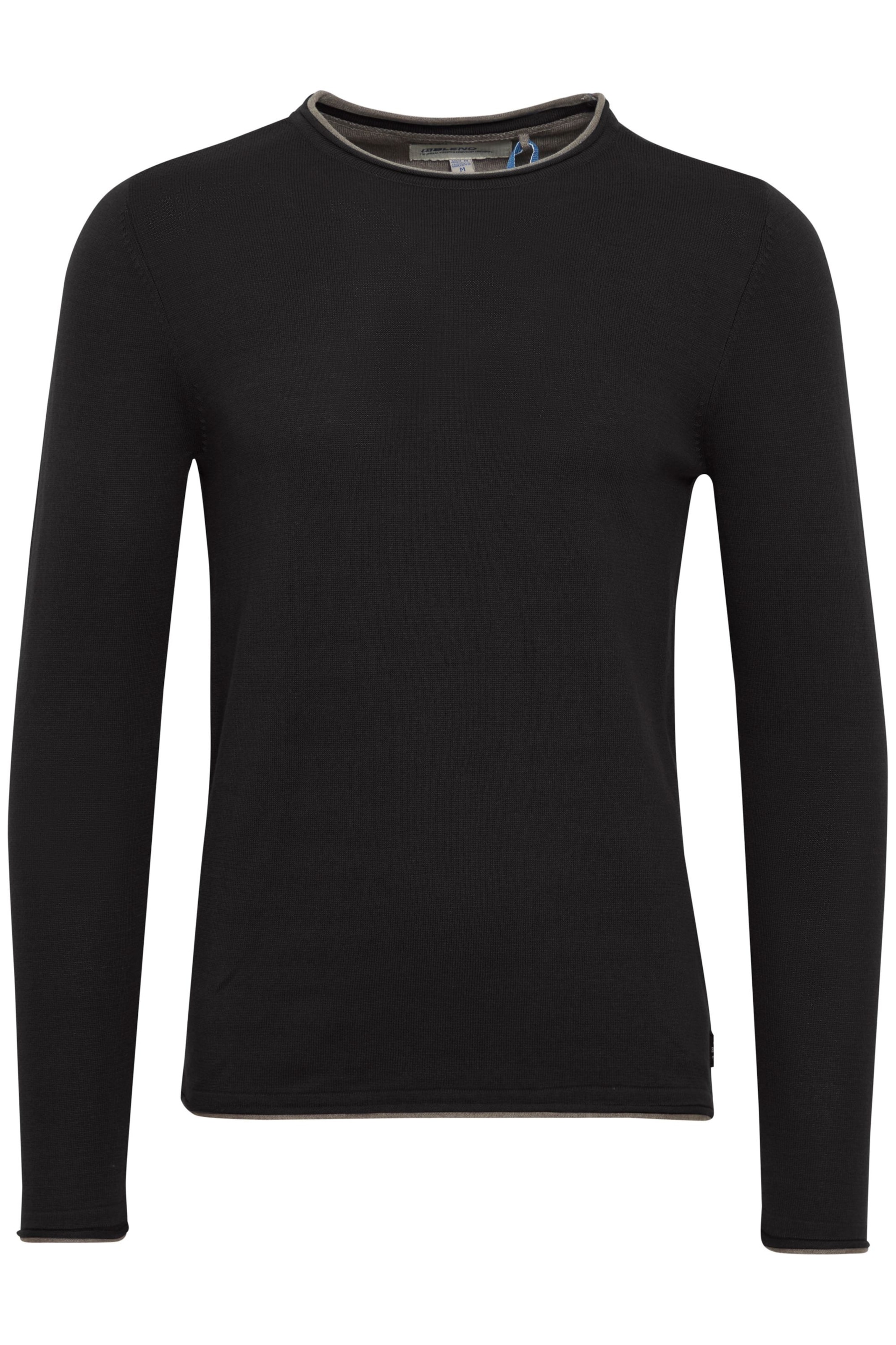 BLEND - Jersey 'Odin' en negro: frente