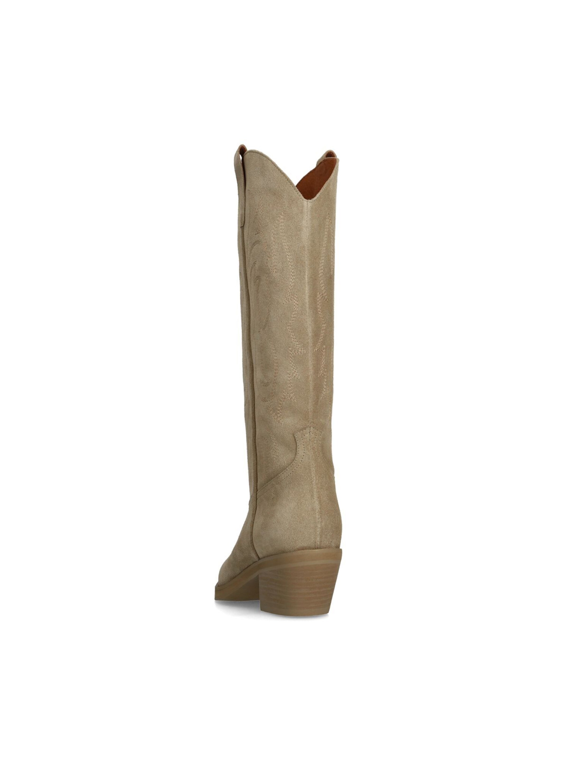 Bottes de cowboy SACHA en beige