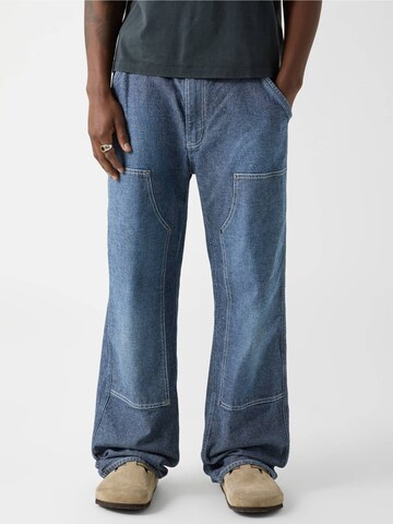 GUESS Loosefit Jeans in Grau: Vorderseite