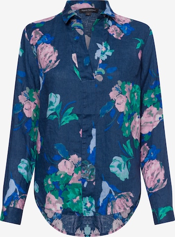 Franco Callegari Bluse ' ' in Blau: Vorderseite