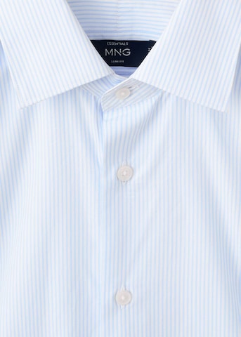 MANGO MAN Slim fit Button Up Shirt 'Vecchia1' in Blue