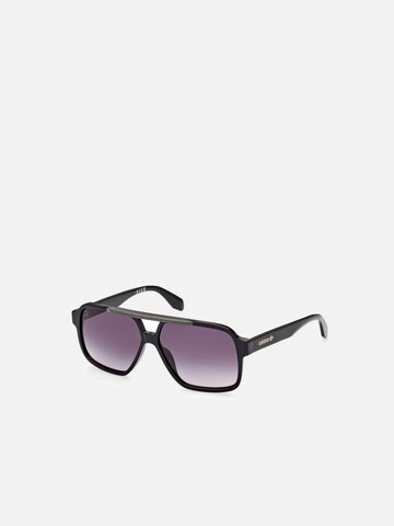 ADIDAS ORIGINALS - Gafas de sol 'Adidas Originals OR0066 Shiny black 59/12/145 MAN Sunglasses' en negro
