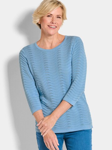 Pull-over Goldner en bleu : devant