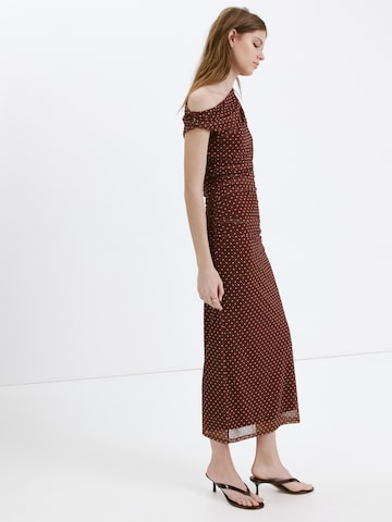 MANGO Kleid 'TOPI' in Braun