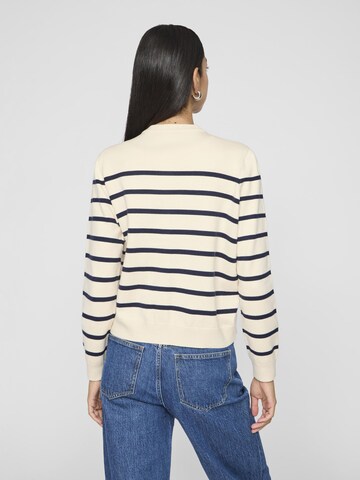 VILA Knit cardigan in Beige