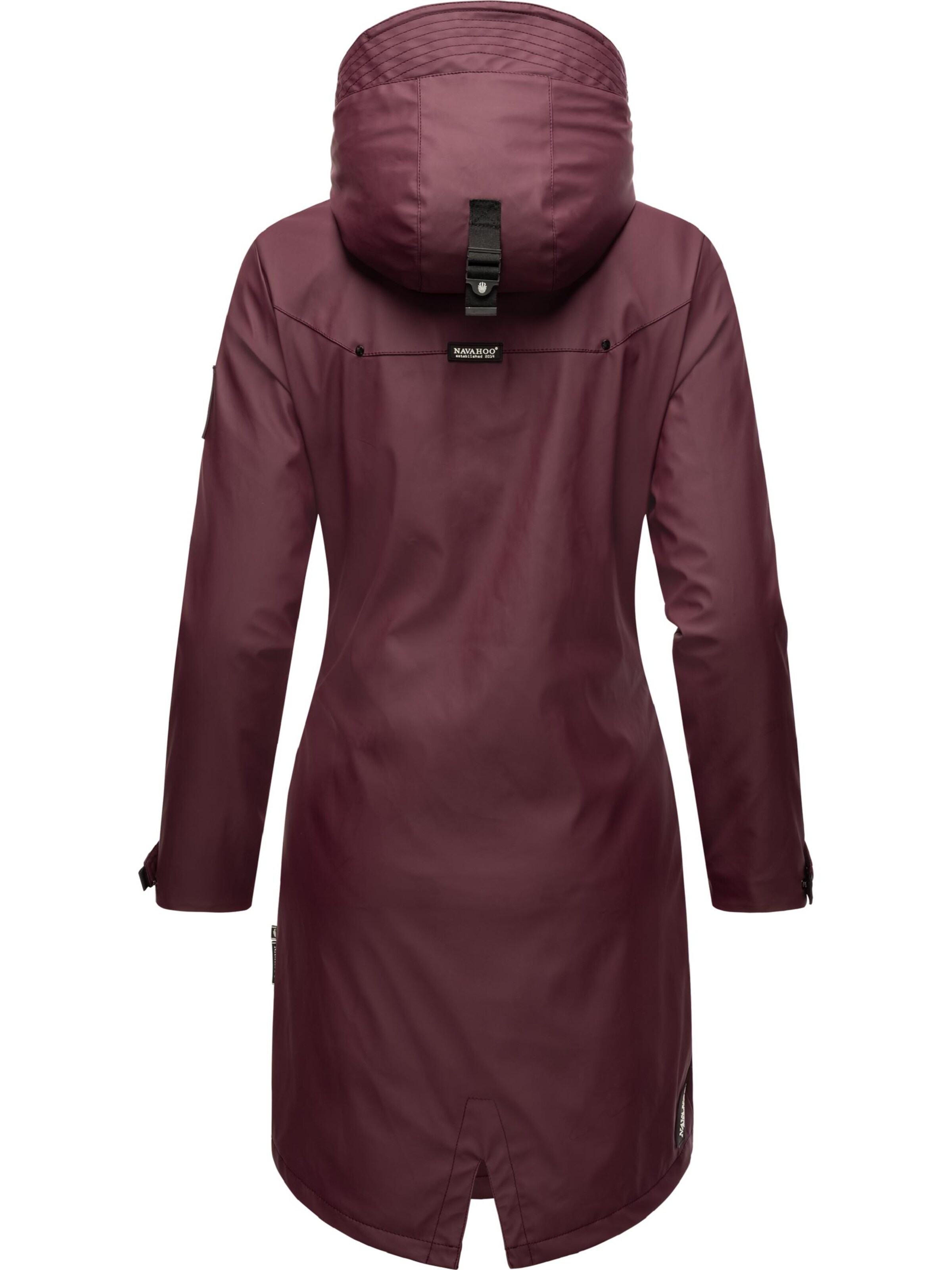 Manteau mi-saison NAVAHOO en rouge