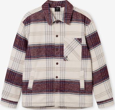 Johnny Urban Välikausitakki 'Jaro' värissä kerma / sininen / viininpunainen, Tuotenäkymä