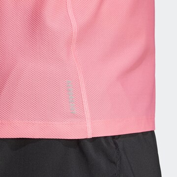 ADIDAS PERFORMANCE Performance Shirt 'Own The Run' in Pink