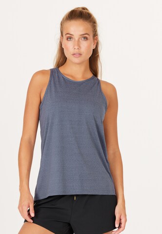 Athlecia Sports Top 'MOTA' in Grey: front